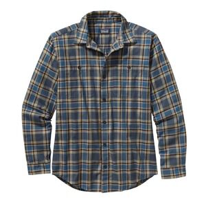 Patagonia Organic Pima Cotton Plaid Flannel Long Sleeve Button Up Shirt Men's XS